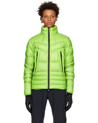 Green-Yellow Lightweight Puffer Jacket