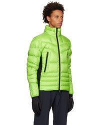 MONCLER GRENOBLE Green Canmore Down Jacket