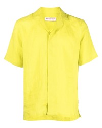 Orlebar Brown Maitan Linen Short Sleeve Shirt