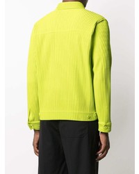 Homme Plissé Issey Miyake Pleated Long Sleeved Shirt