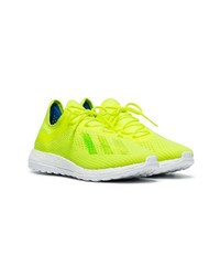 adidas Neon Yellow X18tr Sneakers