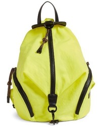 Green-Yellow Nylon Backpack