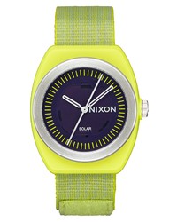 Nixon Light Wave Solar Nylon Watch