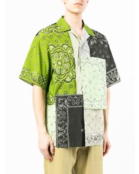 Kenzo Banadana Patchwork Shortsleeved Shirt