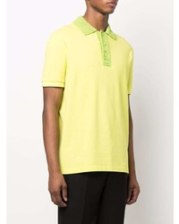 Bottega Veneta Contrasting Cotton Polo Shirt