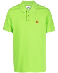 Kenzo Tiger Patch Shortsleeved Polo Shirt