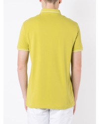 Armani Exchange Zipped Cotton Polo Shirt