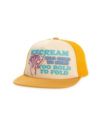 Icecream Too Cold Trucker Hat In Inca Gold At Nordstrom