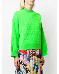 MSGM Chain Pattern Knitted Sweater