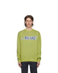 Awake NY Green Sweater