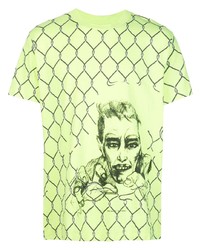 Off-White Broken Fence Print T Shirt