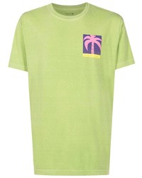 OSKLEN Chest Palm Tree Print T Shirt