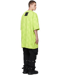 We11done Green Oversized Zurry T Shirt