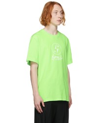 Stella McCartney Green Tom Tosseyn Edition Logo T Shirt
