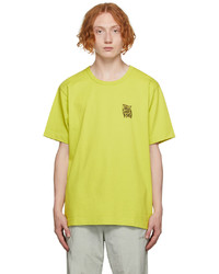 Helmut Lang Green Warp T Shirt
