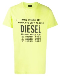 Diesel Industrial Print T Shirt