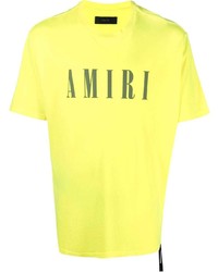 Amiri Logo Crew Neck T Shirt