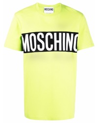 Moschino Logo Print Cotton T Shirt