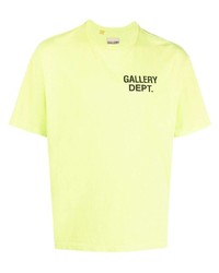 GALLERY DEPT. Logo Print Cotton T Shirt