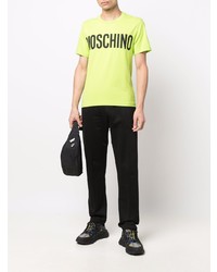 Moschino Logo Print T Shirt