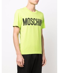 Moschino Logo Print T Shirt