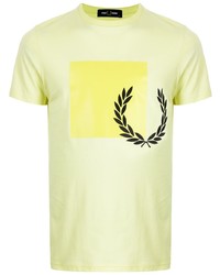 Fred Perry Logo Print T Shirt