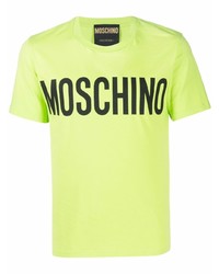 Moschino Logo Print T Shirt