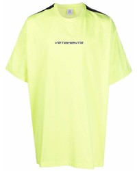 Vetements Logo Trim T Shirt