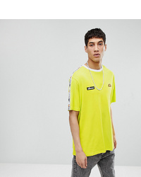 Ellesse Oversized T Shirt With Taping In Green