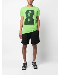 DSQUARED2 Photograph Print Cotton T Shirt