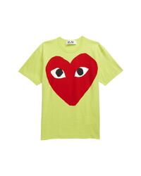 Comme des Garcons Play Big Red Heart Graphic Tee