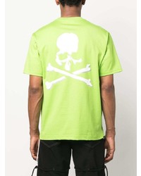 Mastermind World Skull Print Cotton T Shirt