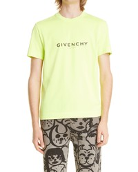 Givenchy Slim Fit Reverse Print Graphic Tee