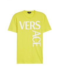 Versace Split Logo Cotton Tee