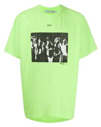 Off-White Spray Painting T Shirt