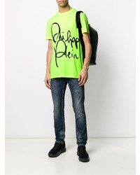 Philipp Plein Ss Signature Crew Neck T Shirt