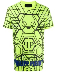 Philipp Plein Teddy Bear Short Sleeve T Shirt