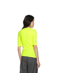 Balenciaga Yellow Athletic T Shirt