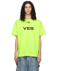VTMNTS Yellow Yes No T Shirt