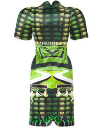 Mary Katrantzou Jade Garden Tea Party Print Dress