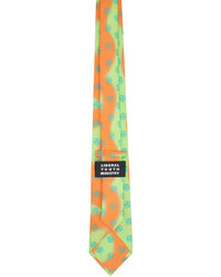Liberal Youth Ministry Green Orange Football Tie