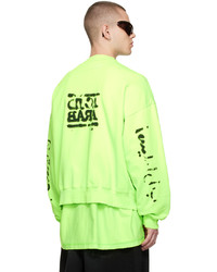 Balenciaga Green Acid Arab Edition Sweatshirt
