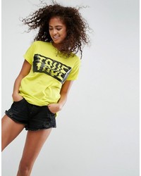 Asos T Shirt With Neon Print With True High Build Print