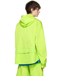 Wooyoungmi Green Paneled Jacket