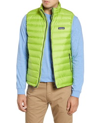 Green-Yellow Quilted Gilet