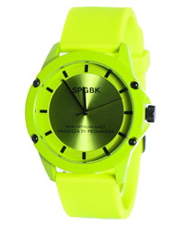 Green-Yellow Rubber Watch