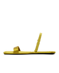 Alexander Wang Yellow Foldable Ryder Sandals