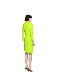 Miaou Green Vanessa Wrap Dress