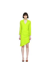 Miaou Green Vanessa Wrap Dress