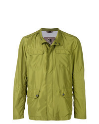 Green-Yellow Shirt Jacket